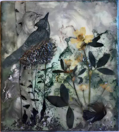 Encaustic artwork