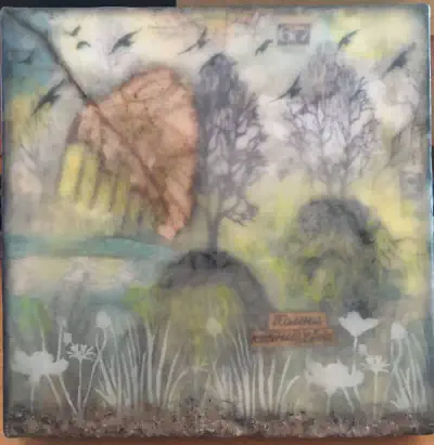 Encaustic — Remember Your Roots