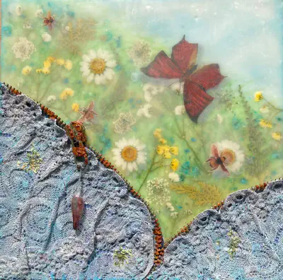 Encaustic — Celebrating Pollinators