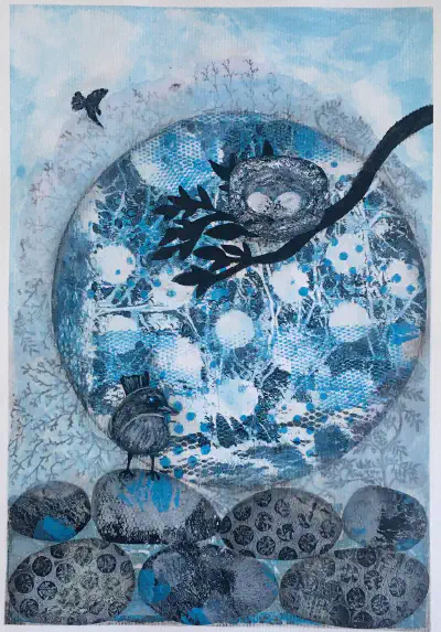 Mixed Media — Abstract Collage I