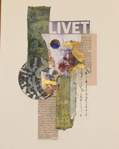 Mixed Media — Mountain Collage