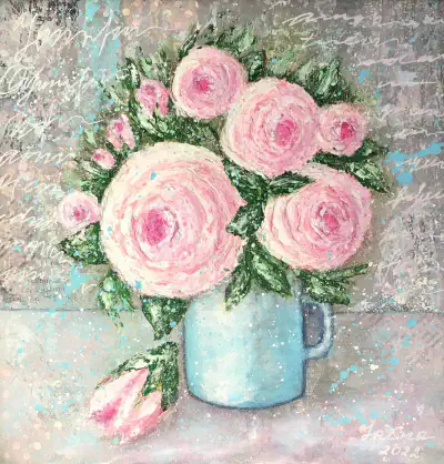 Mixed Media — Autumn Landscape